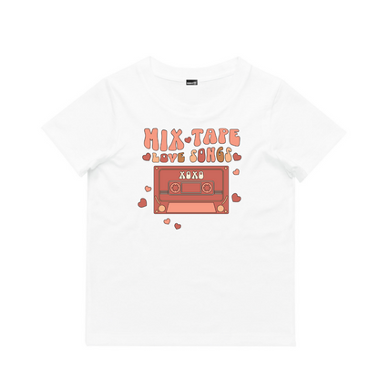 Mix Tape Short Sleeve Tee - Little Love