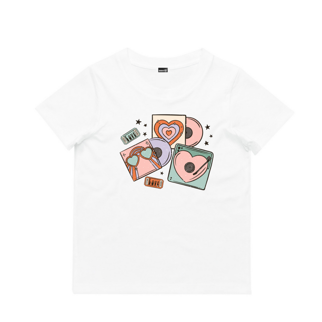 Retro Short Sleeve Tee - Little Love