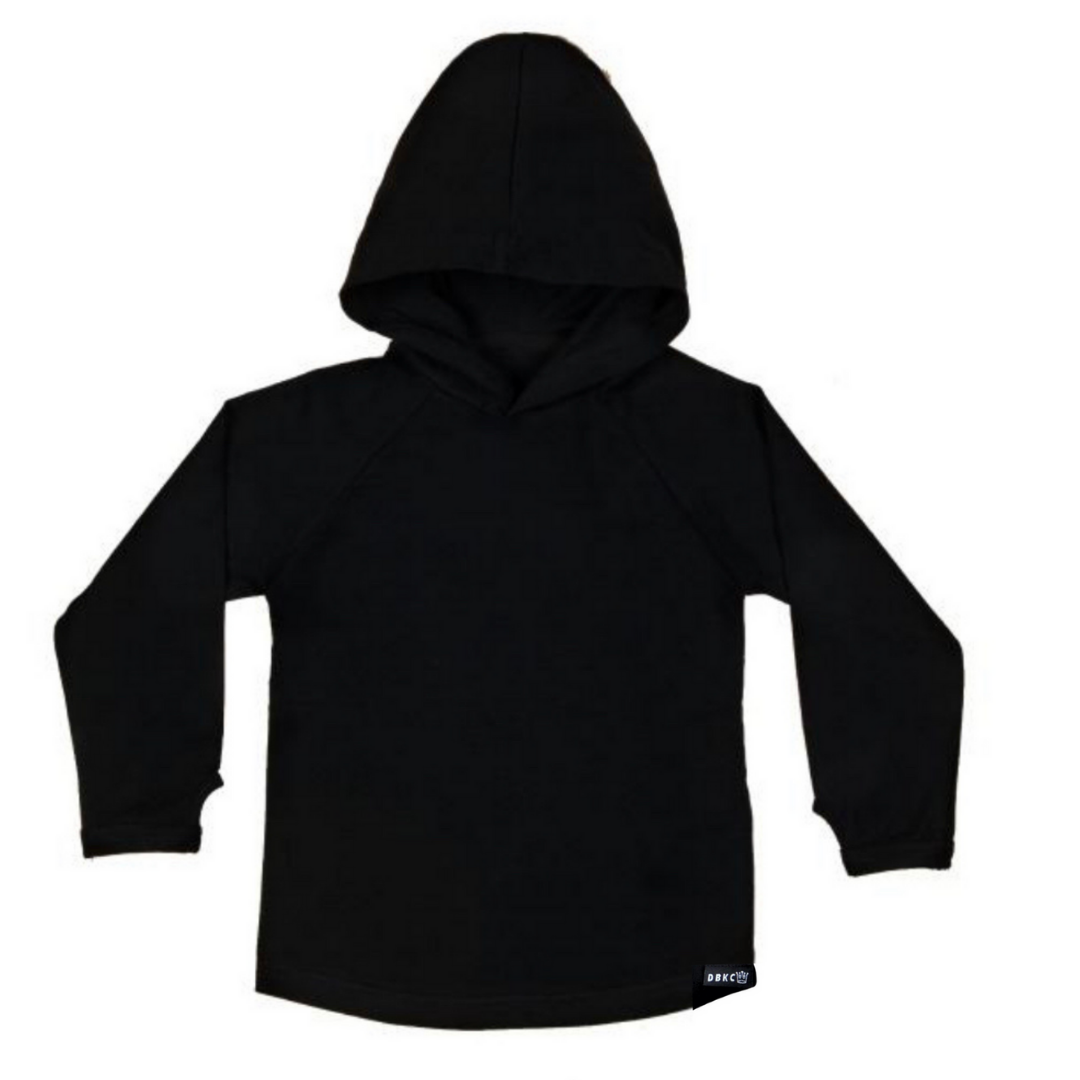 DBKC Essentials Long Sleeve Hooded Tee - Size 0 - 5